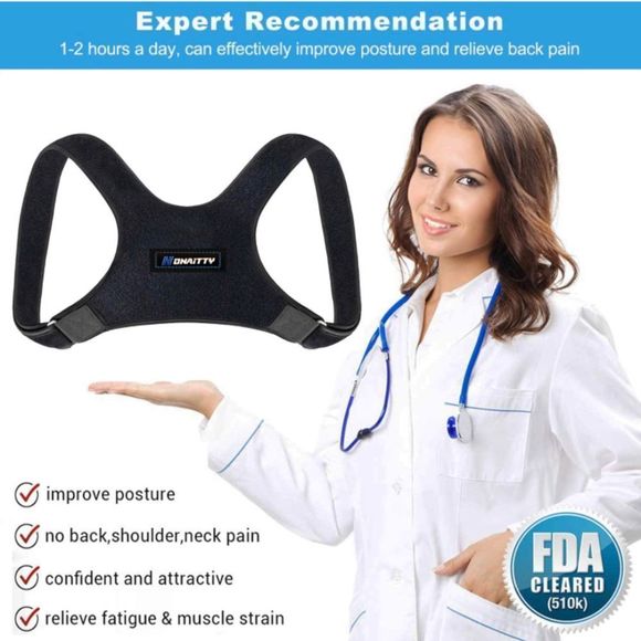 Posture Correcting Back Brace - Picture 3 of 7